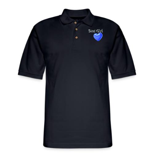 Smoon City_Bad Girl - Men's Pique Polo Shirt
