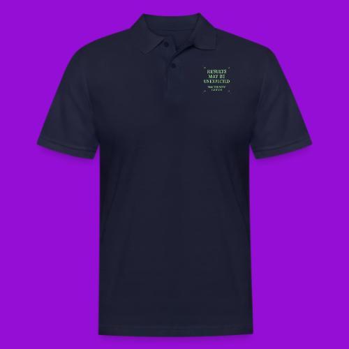 Results May Be Unexpected - Neon Green - Men's Pique Polo Shirt