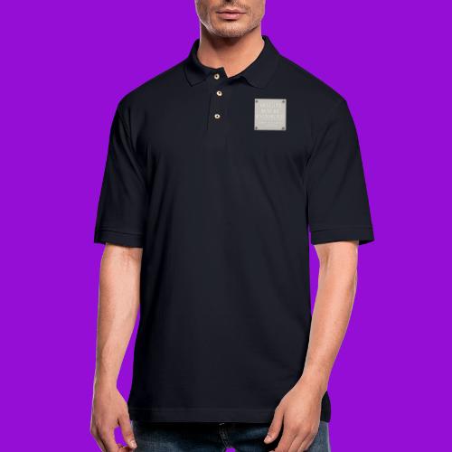 Results - White - Men's Pique Polo Shirt