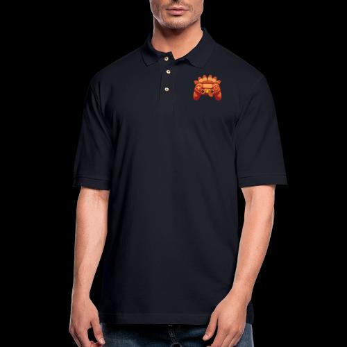 Gamer Turkey Thanksgiving - Men's Pique Polo Shirt