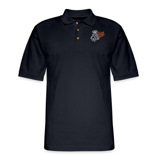 St. Pizzaburg - Dark Colors - Men's Pique Polo Shirt