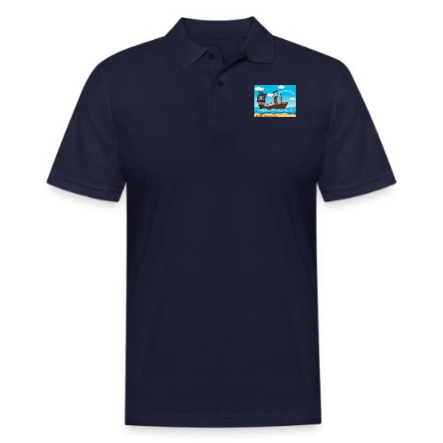 Holler Roast: For America! - Men's Pique Polo Shirt
