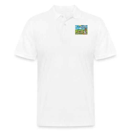 Guinea Pig Aviary - Men's Pique Polo Shirt