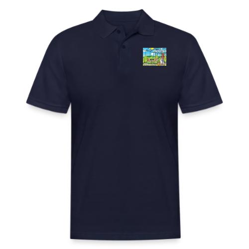 Guinea Pig Aviary - Men's Pique Polo Shirt