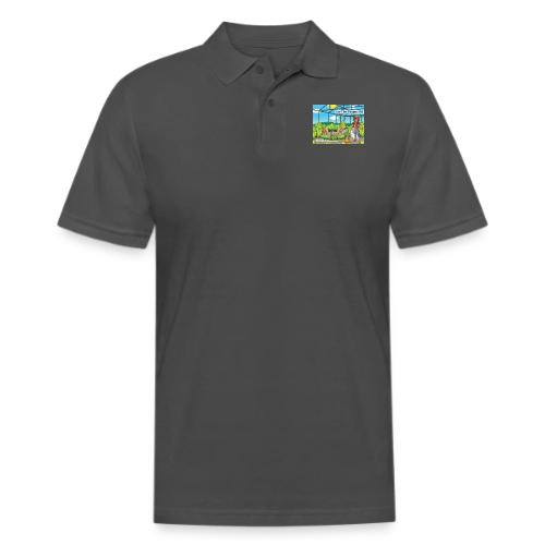 Guinea Pig Aviary - Men's Pique Polo Shirt