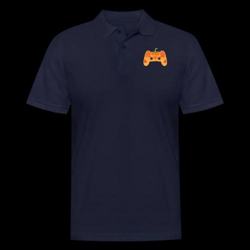 Pumpkin Spice Gaming Controller - Men's Pique Polo Shirt