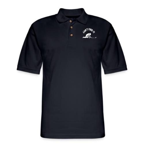 Can't Find It Lost Ball Humor Quote - Men's Pique Polo Shirt