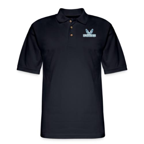 dont stop front png - Men's Pique Polo Shirt