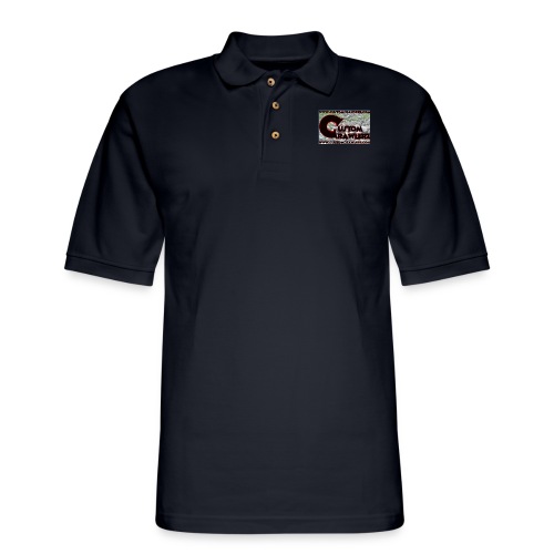 Custom Crawlerz Rocks Banner Logo May 2018 - Men's Pique Polo Shirt