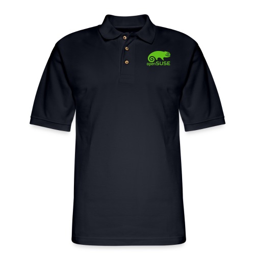 openSUSE Logo Vector - Men's Pique Polo Shirt