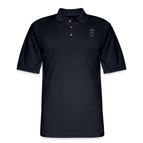 ASSOCIATE OF THE YEAR BLACK - Men's Pique Polo Shirt
