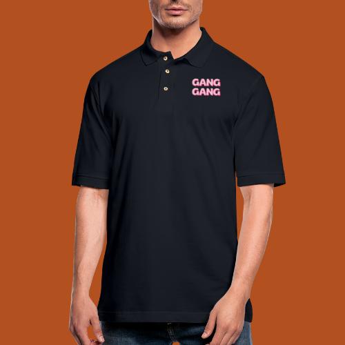 Gang Gang - Men's Pique Polo Shirt