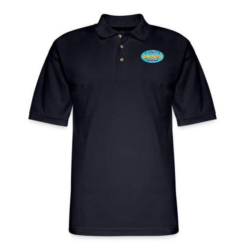 U Guessed It Logo - Men's Pique Polo Shirt