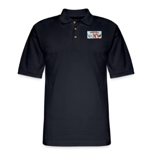 santa shop - Men's Pique Polo Shirt