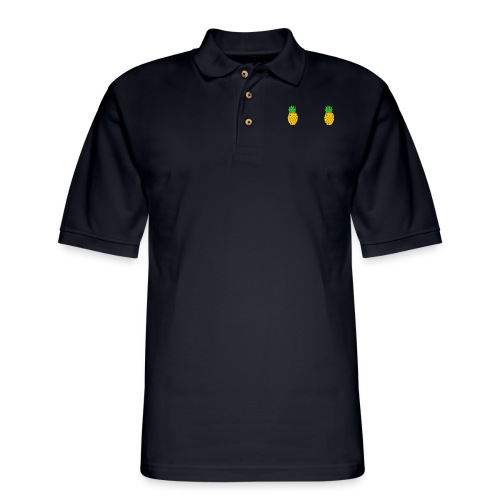 Pineapple nipple shirt - Men's Pique Polo Shirt
