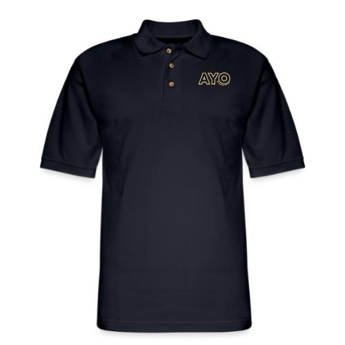 AyoGaming's Logo v1 - Men's Pique Polo Shirt