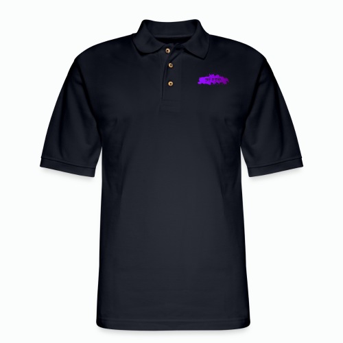 Purple Grip - Men's Pique Polo Shirt