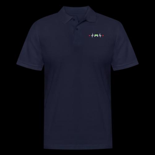 Gaming Heartbeat Controller - Men's Pique Polo Shirt