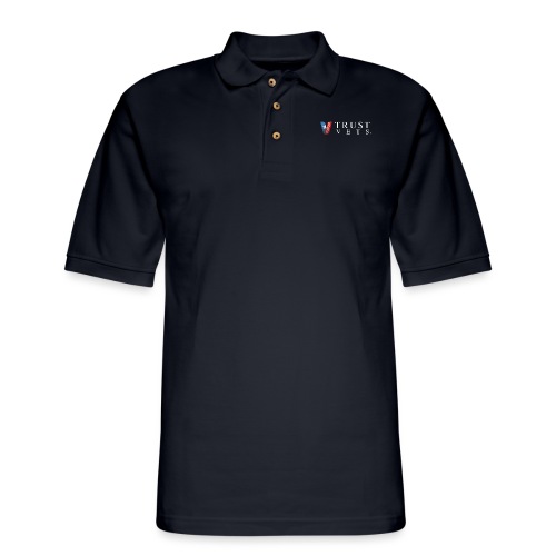 Trust Vets Horizon Print - Men's Pique Polo Shirt
