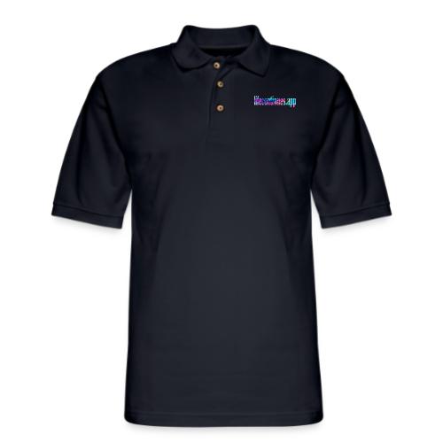 Lifecontinues.app1 - Men's Pique Polo Shirt