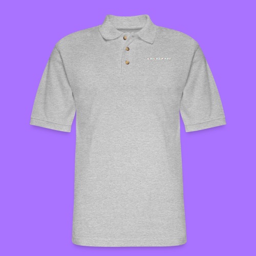 Sayincraft Logo (Friends Themed Design) - Men's Pique Polo Shirt