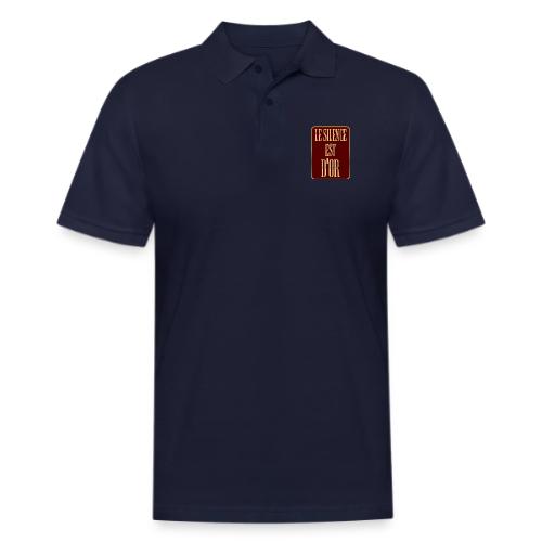 Silence is golden - Men's Pique Polo Shirt