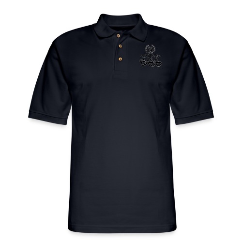 BEATDOWN BLACK LOGO - Men's Pique Polo Shirt