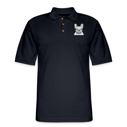 French Bulldog - Men's Pique Polo Shirt