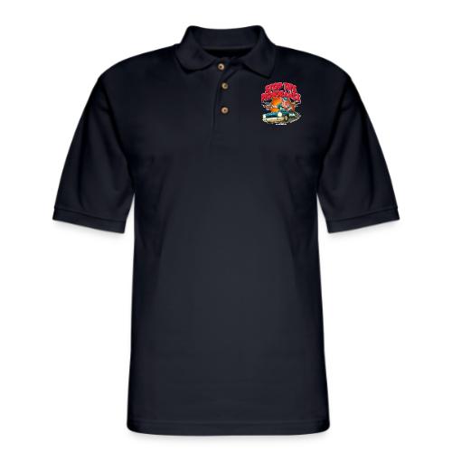 Stop Pignorance for DARK Backgrounds - Men's Pique Polo Shirt