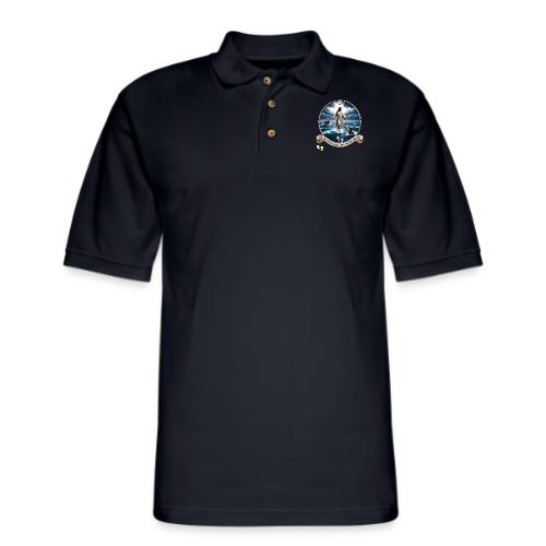 Walking On Water Faith T Shirt, Christian Miracle - Men's Pique Polo Shirt