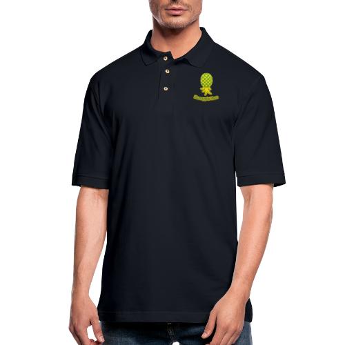 Swingers - Pineapple Time - Transparent Background - Men's Pique Polo Shirt