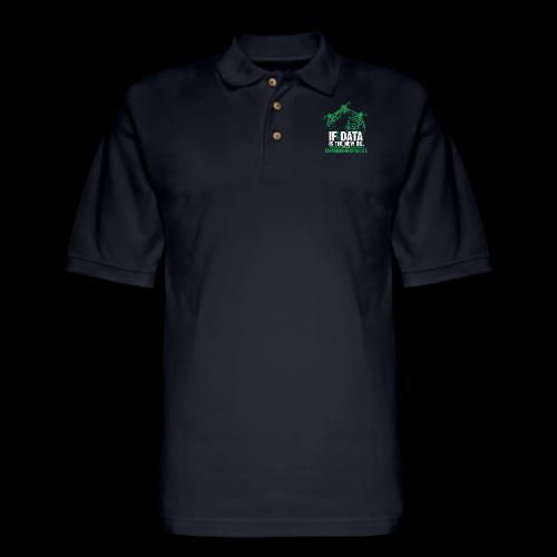 Data Environmentalist - Men's Pique Polo Shirt