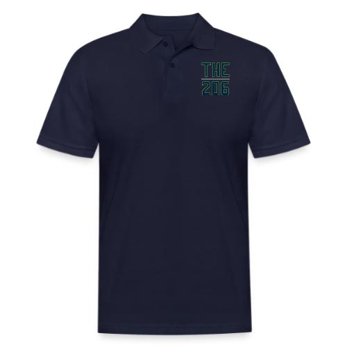 THE | 206 - Washington Spirit Gear - Game Day Line - Men's Pique Polo Shirt