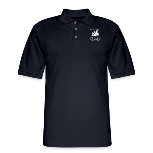 Tempo Is Whatever I Say It Is Drummer - Men's Pique Polo Shirt