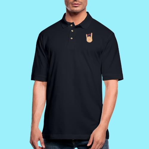 Certified Reali Tea Design 2 - Men's Pique Polo Shirt