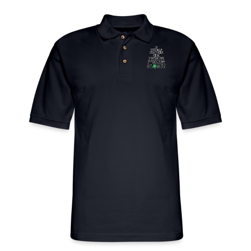 If you can read this then you’re too close ! Covid - Men's Pique Polo Shirt
