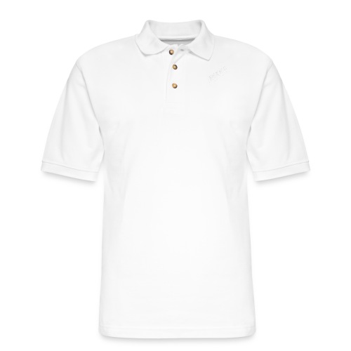 RCMP BELIEVE IT LOGO 2 WHITE - Men's Pique Polo Shirt