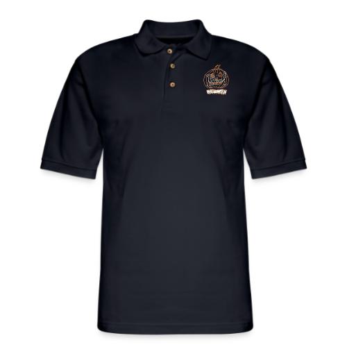 Spooky Fun Happy Halloween Boo - Men's Pique Polo Shirt