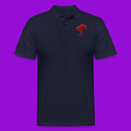 Two hearts together - Men's Pique Polo Shirt