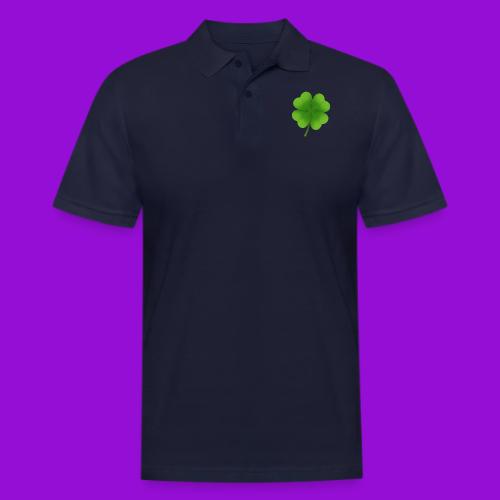 Four leaf clover - Men's Pique Polo Shirt