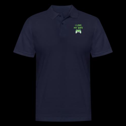 I Love It When My Wife Lets Me Game - Men's Pique Polo Shirt