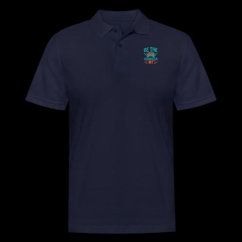 Be The Game Changer #1 - Men's Pique Polo Shirt