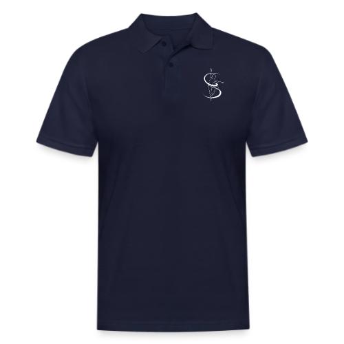 The Space (simple logo) - Men's Pique Polo Shirt