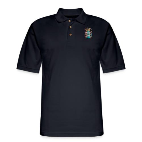 Mom Mode Survival Expert Tee - Men's Pique Polo Shirt