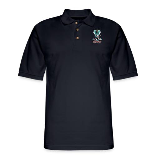 Remote Control Emperor T Shirt - Men's Pique Polo Shirt