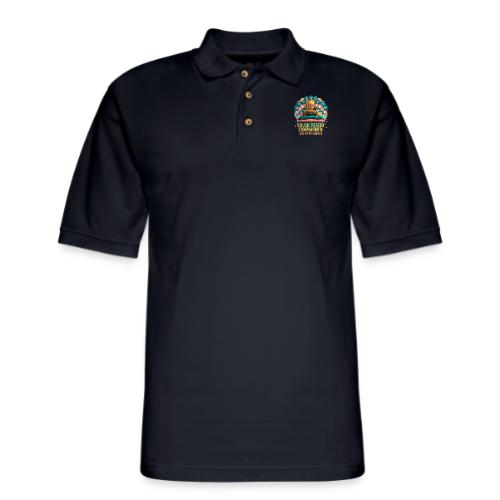 Dad Tax Collector T Shirt - Men's Pique Polo Shirt