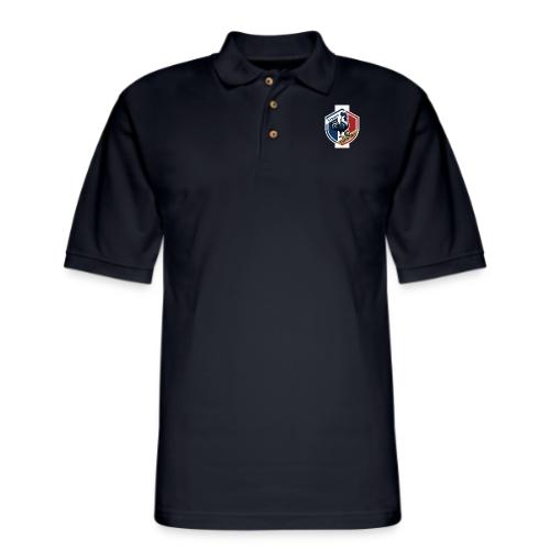 France Rooster T-Shirt, Bleu-Blanc-Rouge gift - Men's Pique Polo Shirt