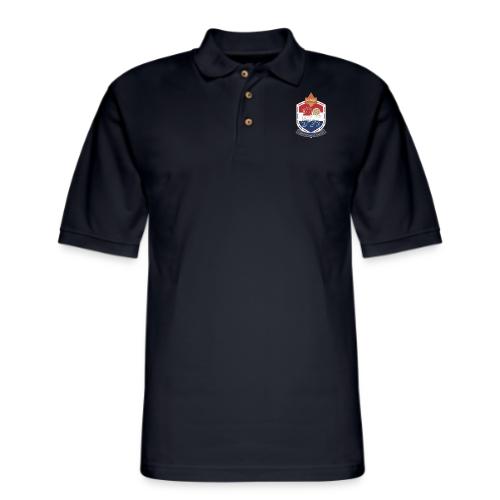 Netherlands Lion Crest T-Shirt, Dutch Badge Gift - Men's Pique Polo Shirt