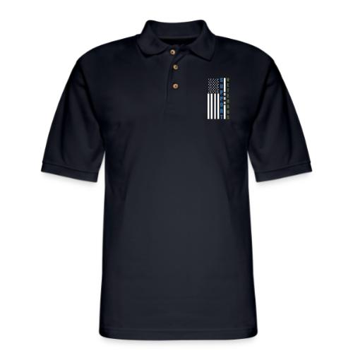 Support Our Veterans - Men's Pique Polo Shirt