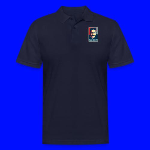 Marxism: Obama Poster Parody - Men's Pique Polo Shirt